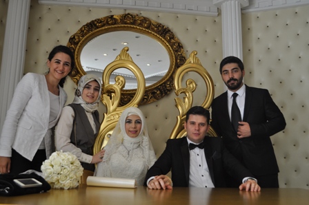 Hatice ve Mehmet Emin evlendiler