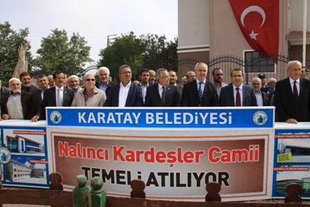 Nalıncı Kardeşler Camisi'nin temeli atıldı
