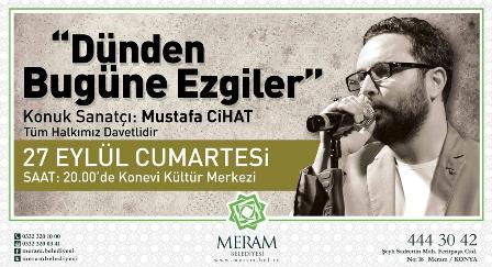 “Meram Aşkına Kültür, Sanat, Yaşam” söyleşileri