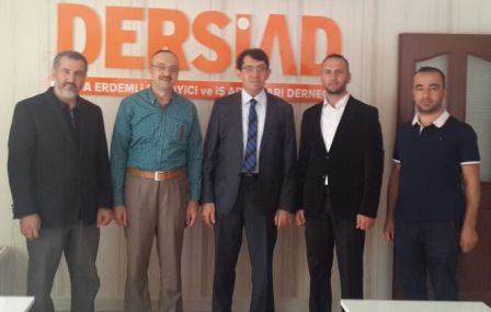 Ünver’den DERSİAD’a ziyaret