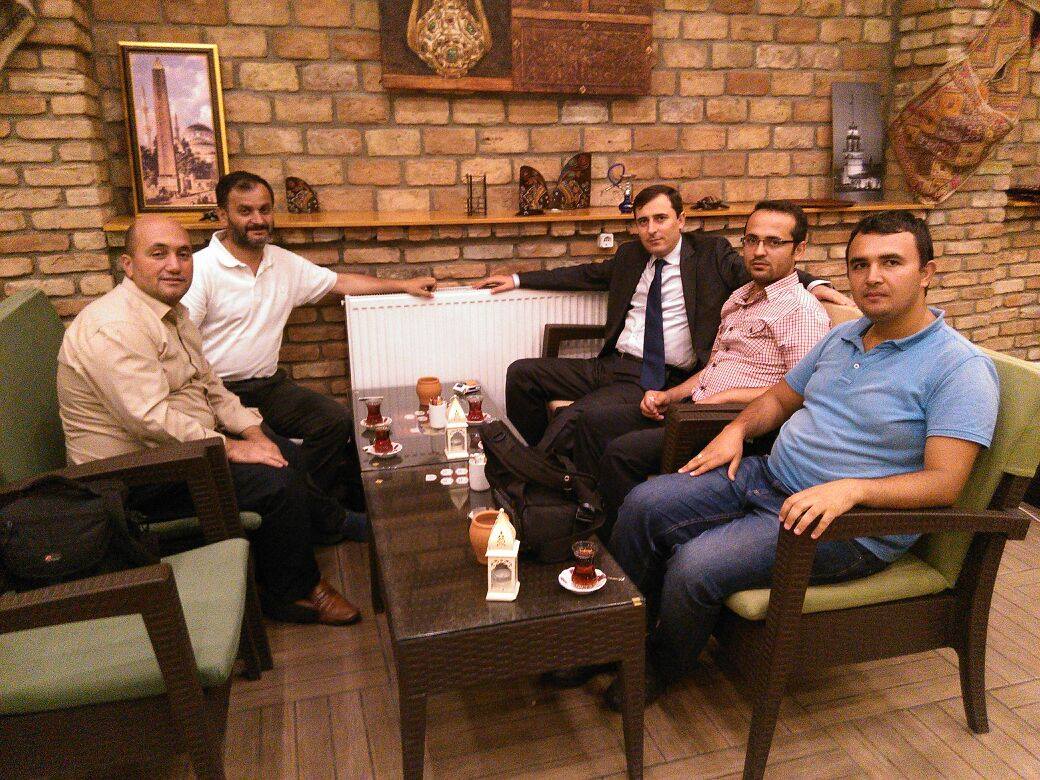 Tarık Başkan Sultan Makamında