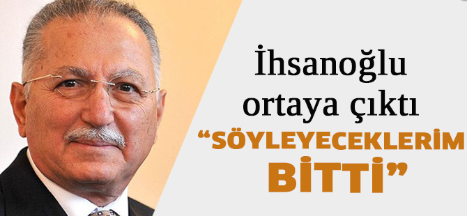 Ekmeleddin İhsanoğlu ortaya çıktı