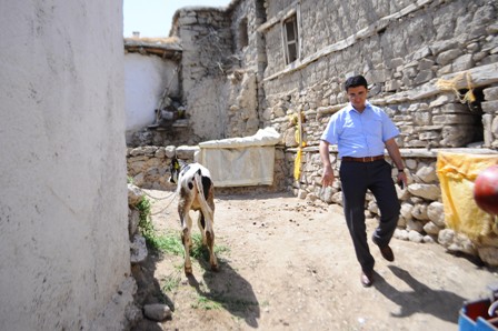 Halkapınar'da Kurban Bayramı yardımı