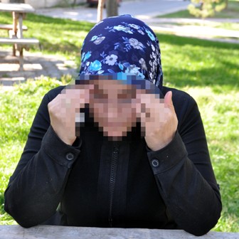 "Anne beni kurtar" diye ağlıyor
