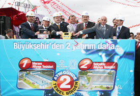KOSKİ'nin altyapı tesislerinin temeli atıldı