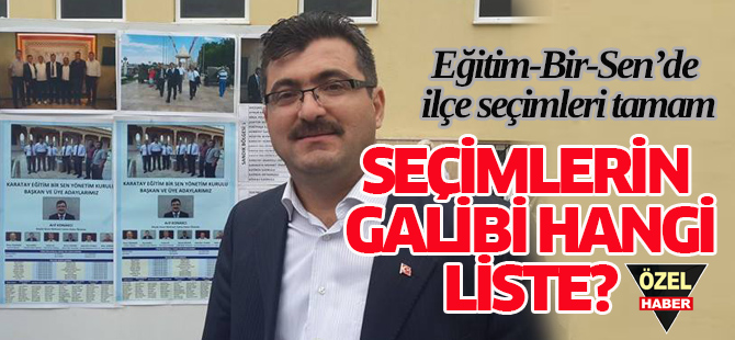 Eğitim-Bir-Sen’de ilçe seçimleri tamam