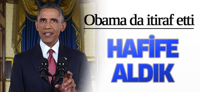 Obama'dan "IŞİD'i hafife aldık" itirafı