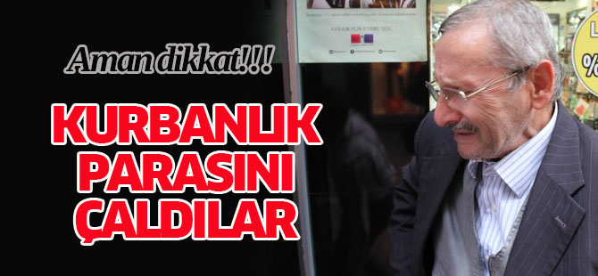 Kurbanlık parasını dolandırıcıya kaptırdı