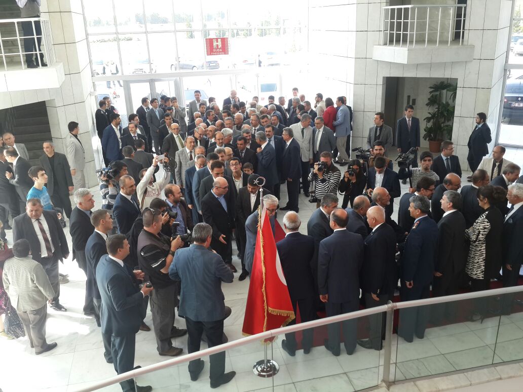 Konya protokolü bayramlaştı