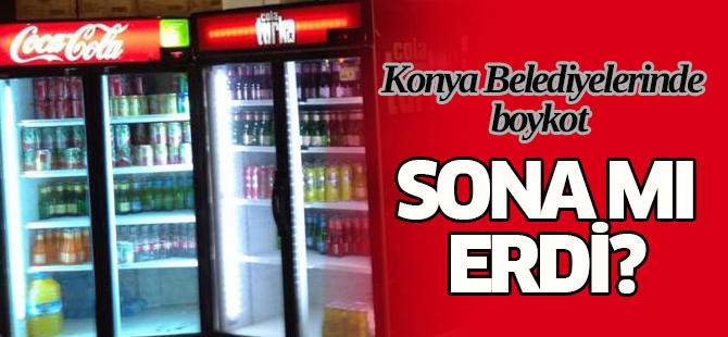 Konya Belediyeleri Coca Cola ürünleri satıyor mu?