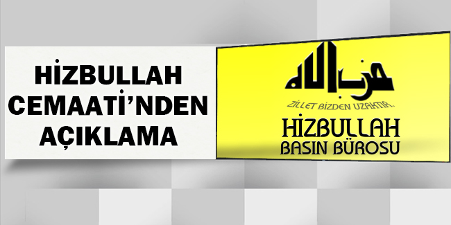 Hizbullah Basın Bürosundan Açıklama