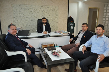 Özdemir ve Dinçer’den gazetemize ziyaret