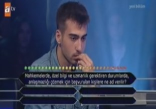 Hukuk öğrencisi mahkeme sorusunu bilemedi