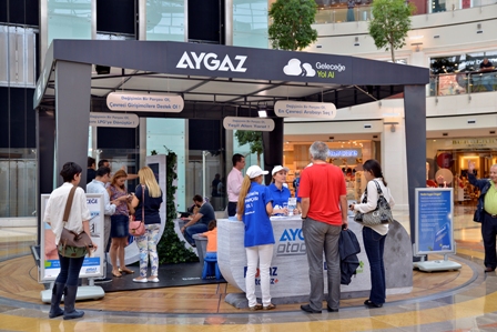 Aygaz'ın uzay kapsülü Konya M1 avm’ye inecek