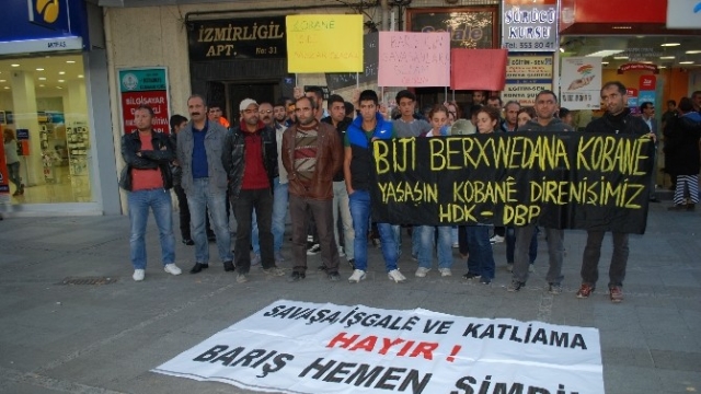 Konya'da Kobani Gerginliği