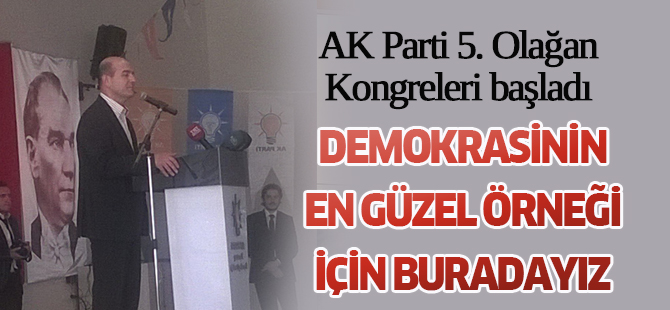 Soylu: Demokrasinin en güzel örneği için buradayız