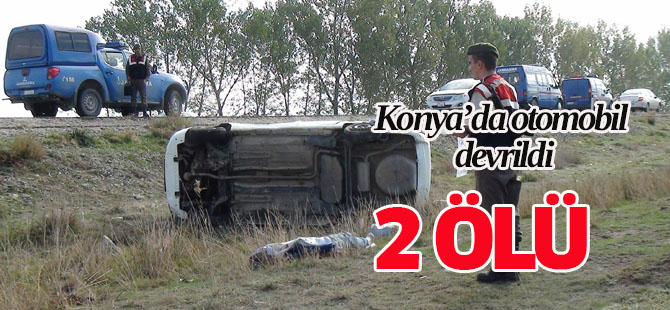 Konya'da kaza: 2 ÖLÜ