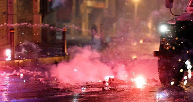 Polise Alman talimatı: Yakıp yıkan bitecek