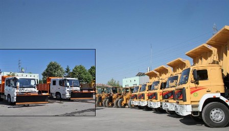 Meram belediyesi kışa hazır