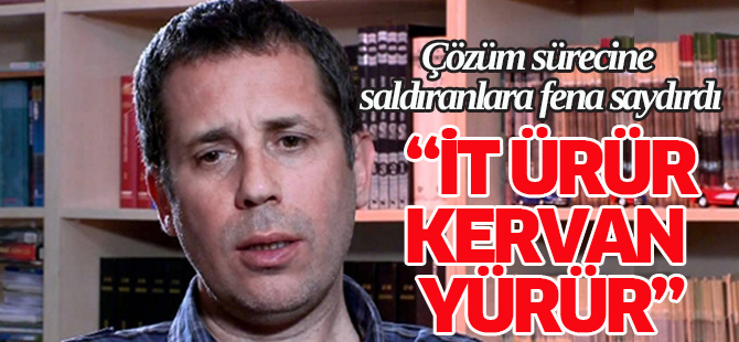 Albayrak:İt ürür kervan yürür