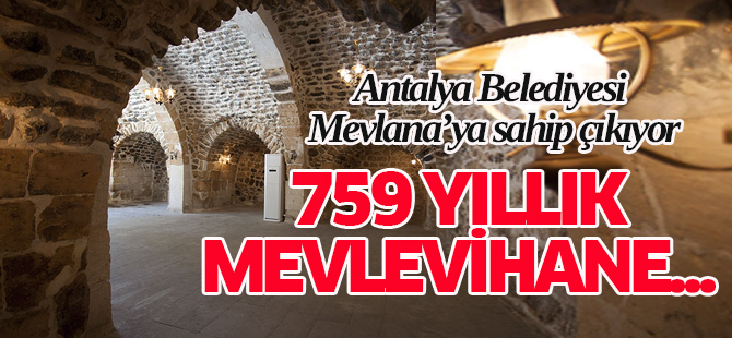 759 Yıllık Mevlevihane, Aslına Uygun Hale Getiriliyor