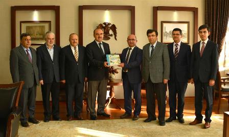 MEBKAM'dan Vali Erol'a ziyaret