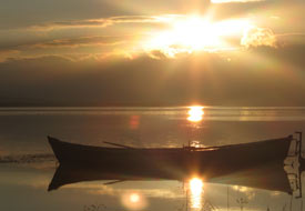 Göl kıyılarına spor sahaları