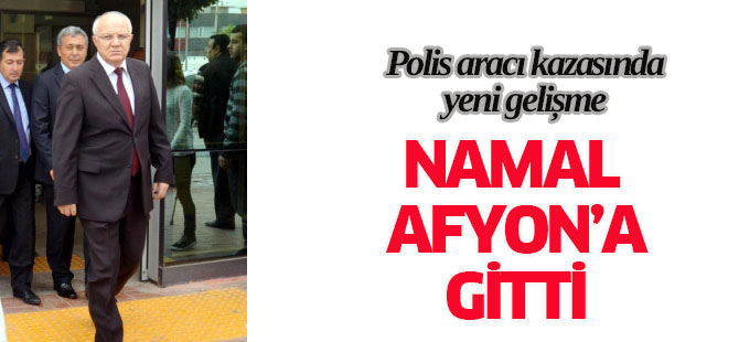 Emniyet Müdürü Namal olay yerine gitti