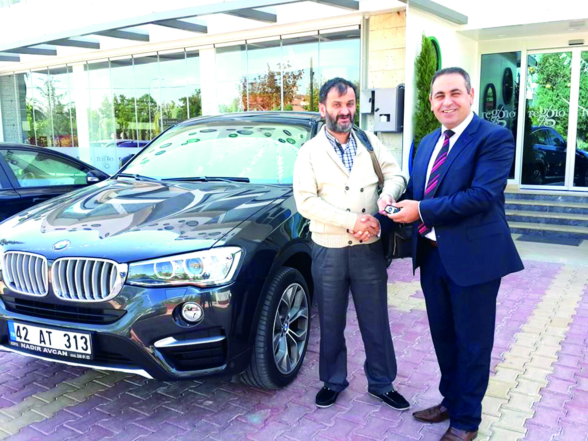 Ferit Hepokur anahtarı kaptı