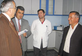 Toprak tahlil laboratuvarı açıldı