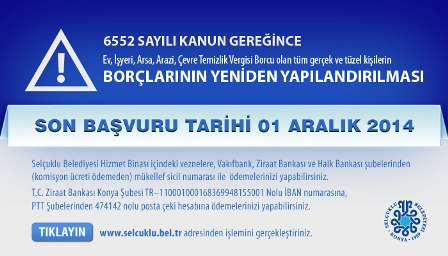 Emlak ve ÇTV’de yeniden yapılandırma başladı