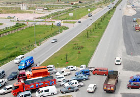 Ankara Yolu'na 5 yeni köprülü kavşak
