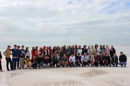 Özel Enderun Liselerinden tuz gölü gezisi