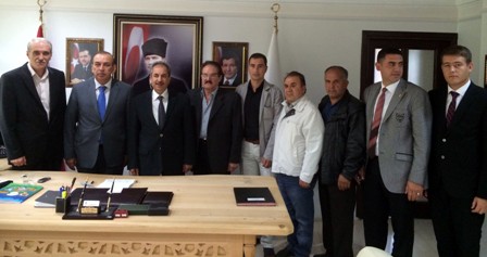 Başkan Akkaya'ya KONESOB’dan ziyaret