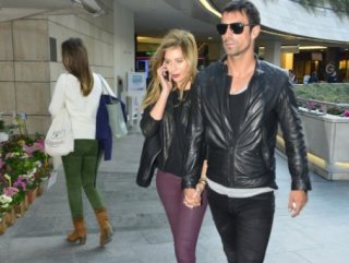 Sinem Kobal ile İbrahim Çelikkol ilk kez el ele işte fotoğraflar