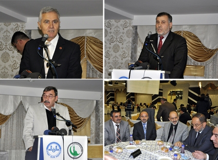 Din görevlileri kaynaşma yemeğinde bir araya geldi