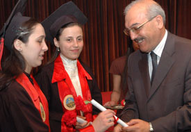 Meram Eğitim'de mezuniyet töreni