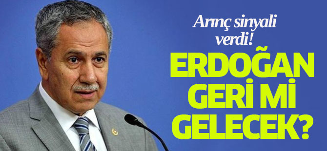 Arınç, Erdoğan'ın Bir Dönem Daha Seçileceğinin Sinyalini Verdi