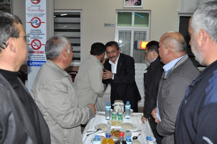 Başkan Tutal ve müftülük personeli bir araya geldi