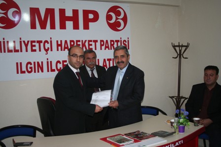 MHP Ilgın İlçe Başkanlığına yeni atama