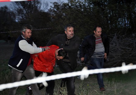 Cinayet zanlıları adliyeye sevk edildi