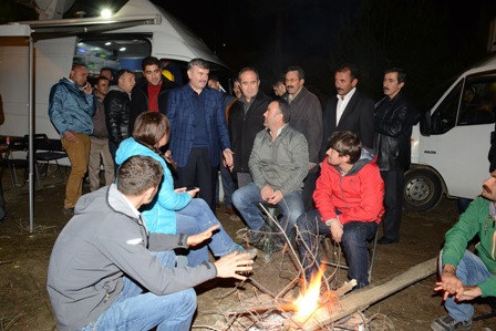 Akyürek incelemelerde bulundu