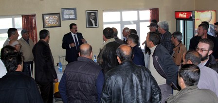 Kale nakliyecilerle buluştu