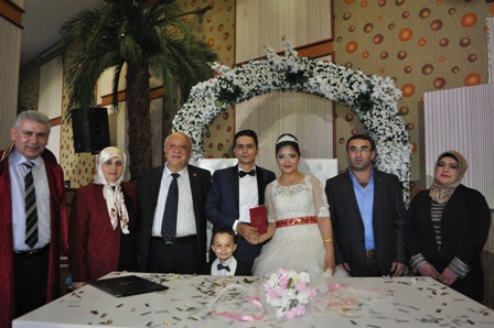 Fikret Korkmaz oğlunu evlendirdi