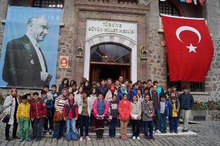 Özel Lale Öğrencileri Ankara’da tarihe yolculuk yaptılar