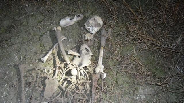 Akşehir Gölü'nde İnsan İskeleti Bulundu