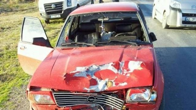 Seydişehir'de Otomobille Motosiklet Çarpıştı: 1 Yaralı