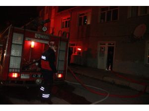 Seydişehir’de ev yangını