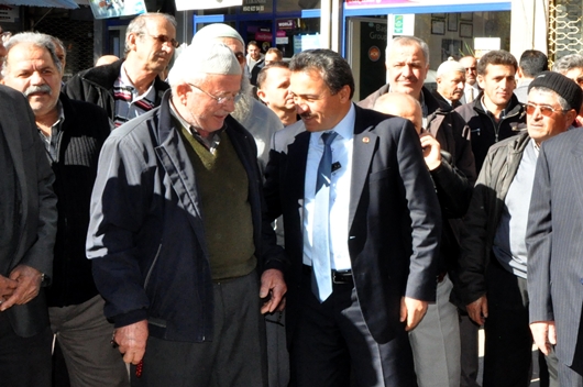 Tutal açılışa katıldı