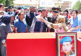 Şehit Onbaşı Ereğli'de toprağa verildi